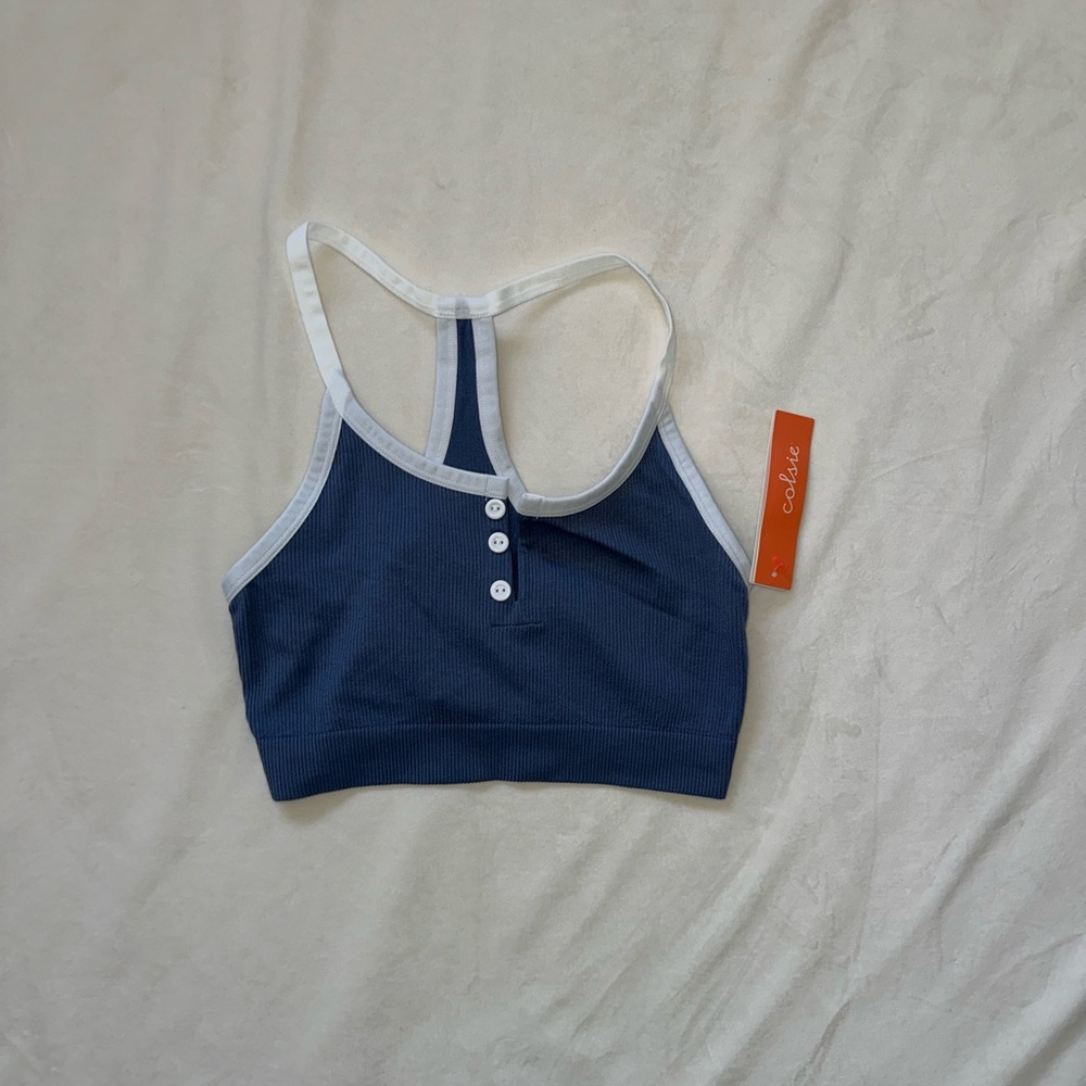 Target cropped bra